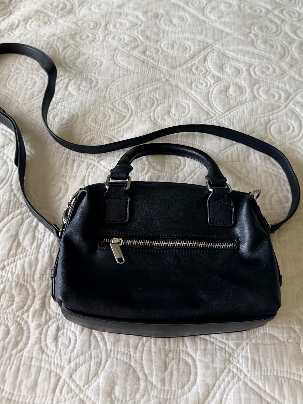 NWOT Wild Fable Black Mini Satchel Crossbody Bag Top Handle Purse